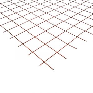 Bouwstaalmat Onbehandeld ∅ 5 mm - 2x3 meter (PS130A)