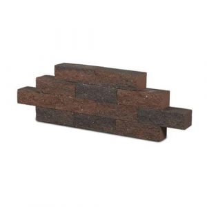 Catrock Stenen Strak 31x11,5x10 cm Bruin - Zwart 