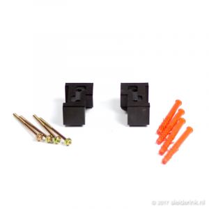 DTS Zijneuten Binnendraaiend 67 x 114 mm - Set R+L