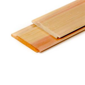 Halfhouts Rabat Western Red Cedar Volhout 18x130 mm