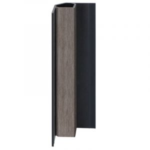 Keralit Inwendig Hoekprofiel Taupe Eiken - 4000 mm