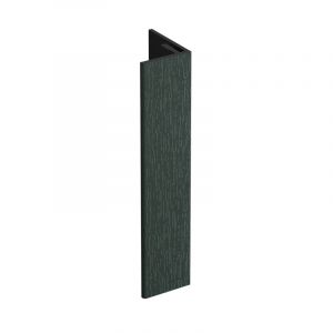 Keralit Verlengd Eindprofiel 17x44 mm Donkergroen (classic colours) (bestelnr. 2811)