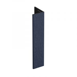 Keralit Verlengd Eindprofiel 17x44 mm Staalblauw (classic colours) (bestelnr. 2811)