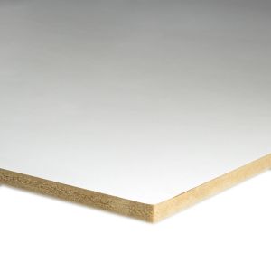 MDF 2-zijdig Wit Lakdraag 2440x1220x15 mm