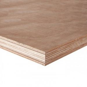 Okoume Deurplaat Aluplex WBP Verlijmd 2350x1100x40 mm