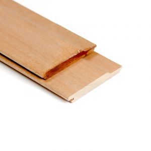 Overhangend Rabat Meranti 18x130 mm