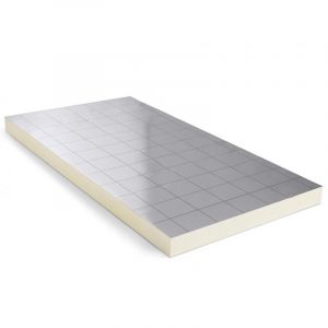 PIR 2-zijdig Aluminium 30 mm - 1200x600 mm - pak à 16 platen (11,52 m²)