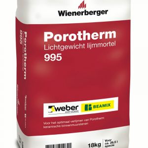 Porotherm Lichtgewicht Lijmmortel 995