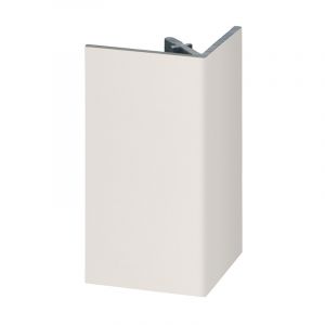 Keralit Uitwendig Hoekprofiel Recht 46x46 mm Snowwhite - 4000 mm