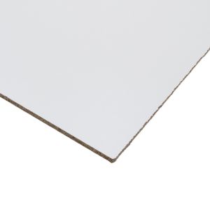 Spaanplaat 2-zijdig Geplastificeerd Wit 2500x1250x10 mm