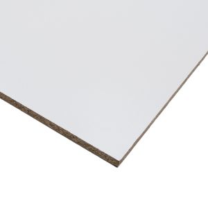 Spaanplaat 2-zijdig Geplastificeerd Wit 2500x1250x18 mm