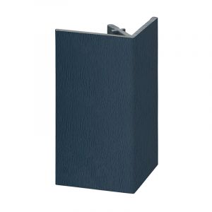 Keralit Uitwendig Hoekprofiel Recht 46x46 mm Staalblauw - 4000 mm