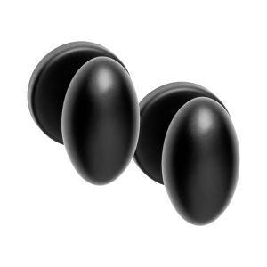 Weekamp Deurknop Bubble PVD Black