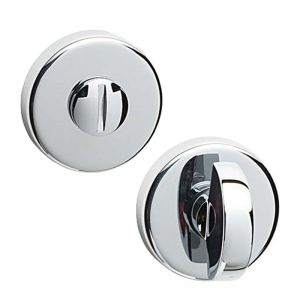 Weekamp Toiletgarnituur Rond PVD Chrome