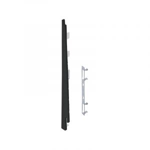 Keralit Eindkap links voor potdeksel 177 mm Zwart  (classic colours) (bestelnr. 2874)