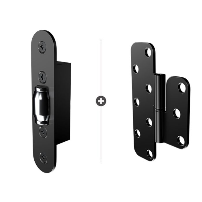 Skantrae Scharnierdeur Hang- en Sluitwerkpakket SlimSeries XS - Zwart (3201) Skantrae Scharnierdeur Hang- en Sluitwerkpakket SlimSeries XS - Zwart (3201)