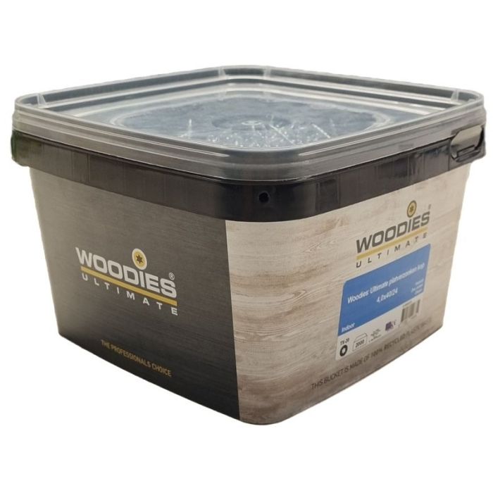 Woodies Ultimate 4x40 Verzinkt - 2000 stuks Emmer Woodies Ultimate 4x40 Verzinkt - 2000 stuks Emmer