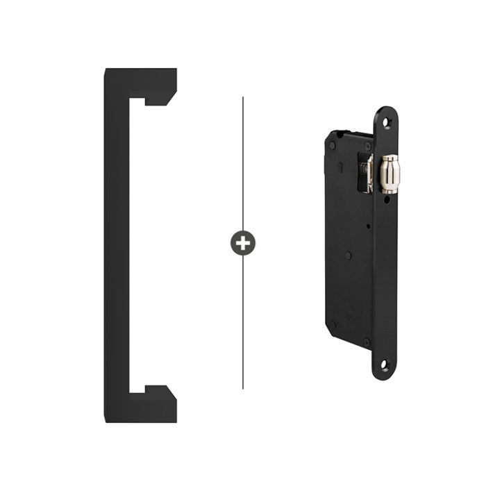 Skantrae Scharnierdeur Hang- en Sluitwerkpakket Tupelo 30 - Mat Zwart (708) Skantrae Scharnierdeur Hang- en Sluitwerkpakket Tupelo 30 - Mat Zwart (708)