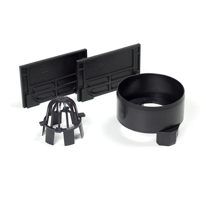 Aco Hexaline Set (eindplaten, onderuitlaat, bladkorf) Aco Hexaline Set (eindplaten, onderuitlaat, bladkorf)