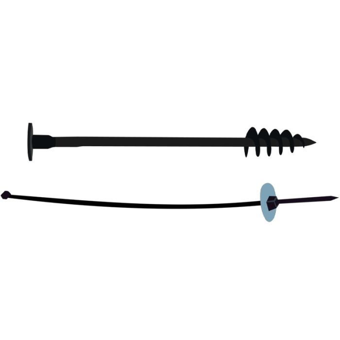 Augustinus Hoekstuk Montageset (5 schroeven, 2 tie-wraps) Hoofdafbeelding