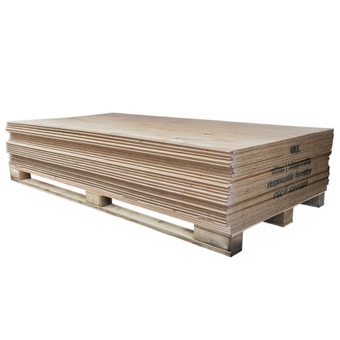 Elliottis Pine Underlayment Palletvoordeel - 18 mm - 2440x1220 Mes en Groef HR Nieuw
