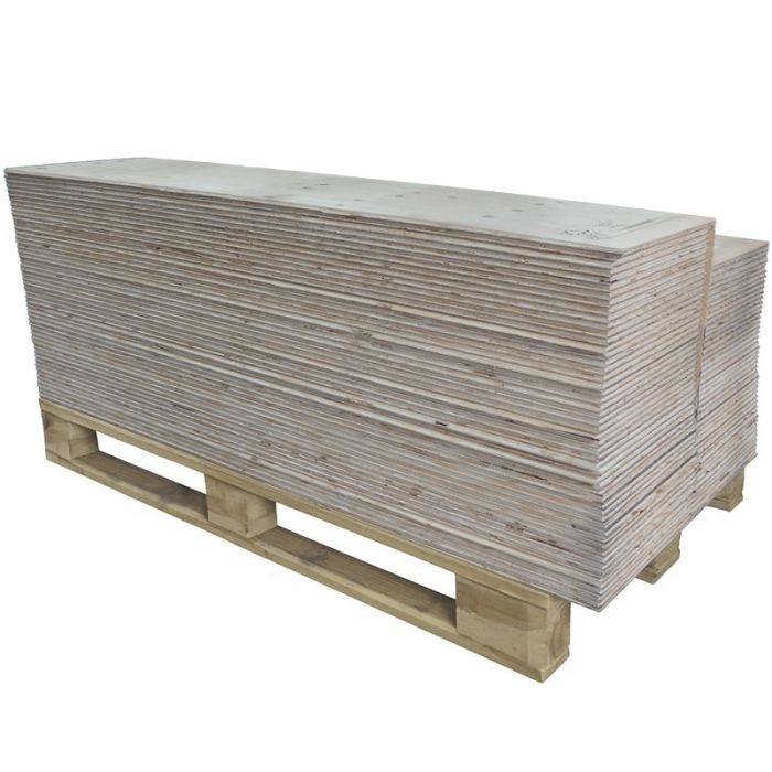 Elliottis Pine Underlayment Palletvoordeel - 18 mm - 2440x610 Mes en Groef (74,5m²) HR