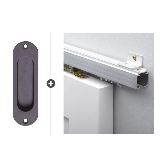 Skantrae Hang- en Sluitwerkpakket Brent - Mat Zwart (524) Skantrae Hang- en Sluitwerkpakket Brent - Mat Zwart (524)