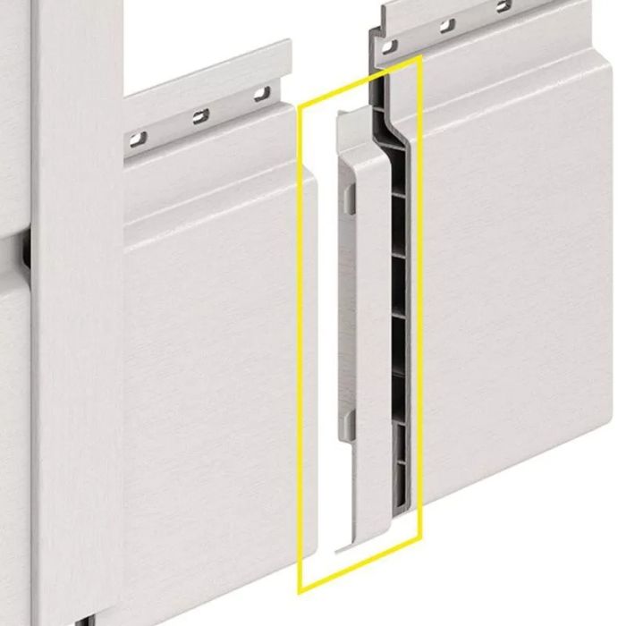 Keralit verbindingsstuk voor sponningdeel 167 mm Keralit verbindingsstuk voor sponningdeel 167 mm