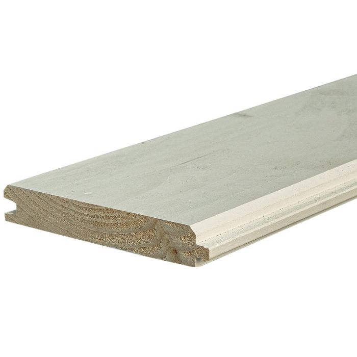 Vloerdelen Vuren Wit Gegrond 19x115 mm HR