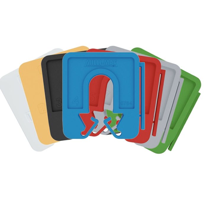 Milli-Max Uitvulplaatje Milli-Max Uitvulplaatje