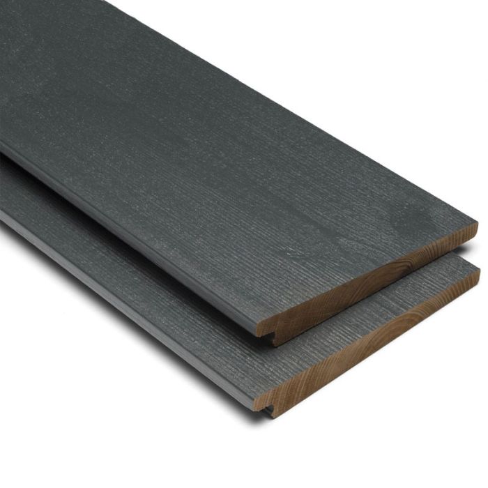 ModiWood Colour Zweeds Rabat Antraciet 20x141 mm