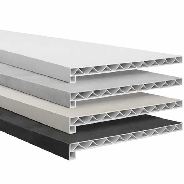 Novaboard Stone Vensterbank HR Config Gestapeld Novaboard Stone Vensterbank HR Config Gestapeld