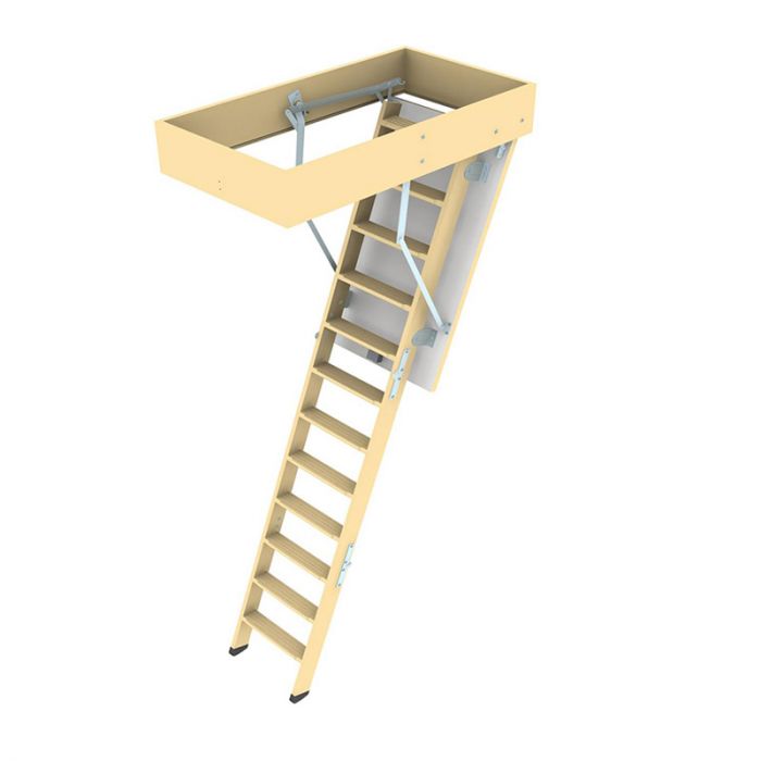 Novoferm 1300 3-delige Houten Vlieringtrap Novoferm 1300 3-delige Houten Vlieringtrap