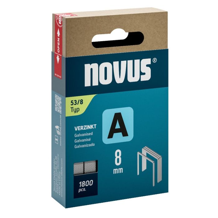 Novus Dahle Fijne Draadnieten A Type 53/8 Novus Dahle Fijne Draadnieten A Type 53/8