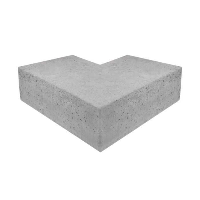 Oud Hollandse Hoekstuk Traptrede 90° buiten - 40x20 cm Oud Hollandse Hoekstuk Traptrede 90° buiten - 40x20 cm