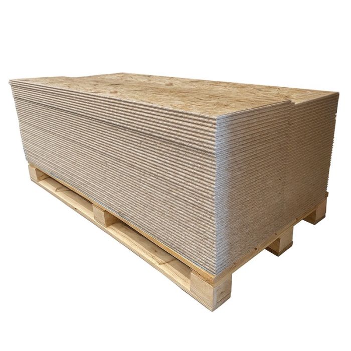 OSB 3 Plaat Palletvoordeel - 18 mm - 2440x590 Mes en Groef Pallet Halve platen HR
