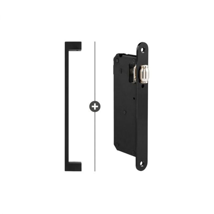 Skantrae Scharnierdeur Hang- en Sluitwerkpakket Ripley - Zwart (720) Skantrae Scharnierdeur Hang- en Sluitwerkpakket Ripley - Zwart (720)