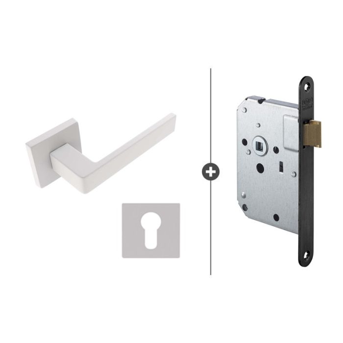 Skantrae HSP Quadrate 28 Regular - Cilinderslot - Wit (2080)