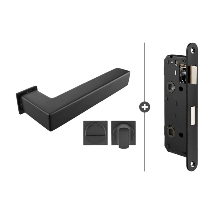Skantrae Hang- en Sluitwerkpakket Squared 20 Minimal - Vrij- en Bezetslot - Mat Zwart (846) HR Skantrae Hang- en Sluitwerkpakket Squared 20 Minimal - Vrij- en Bezetslot - Mat Zwart (846) HR