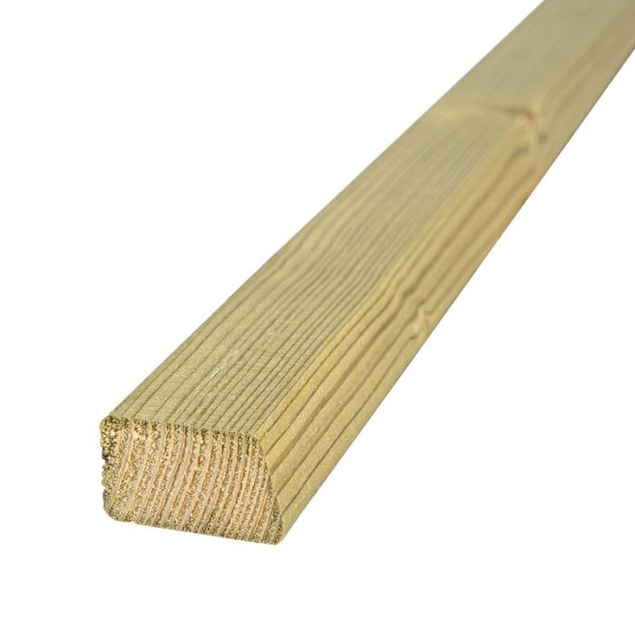 Vuren Ventilatielat Schuin Geïmpregneerd 32x50 mm HR