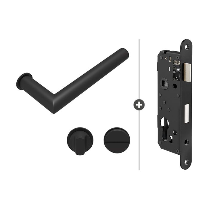 Skantrae Hang- en Sluitwerkpakket Orbit 19 Minimal - Vrij- en Bezetslot - Zwart (859) verzamelafbeelding