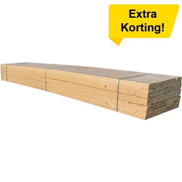 Vuren Panlatten 22x50 (21,5x48) – Voordeelpak á 550 Stuks (€ 0,64 / m¹) HR Met Korting Vuren Panlatten 22x50 (21,5x48) – Voordeelpak á 550 Stuks (€ 0,64 / m¹) HR Met Korting