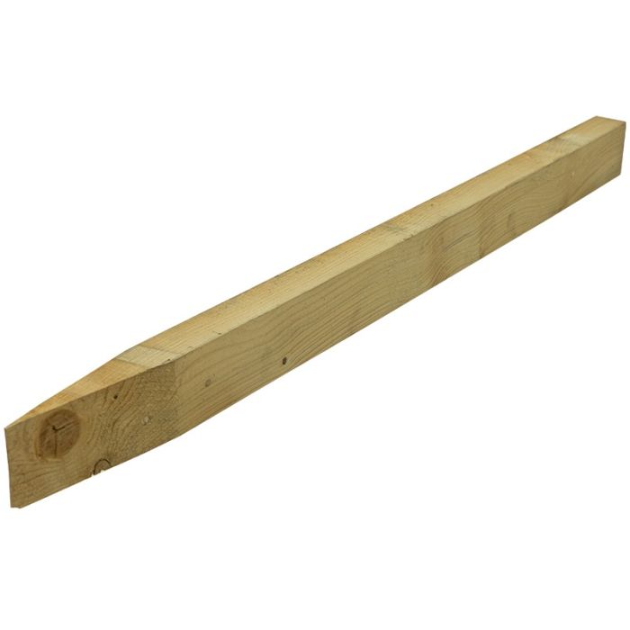 Vuren Heipiket Gepunt 50x75x1000 mm HR