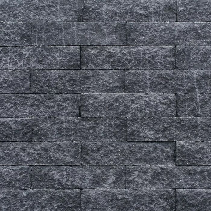 Wallblock Split 10x10x40 cm Antraciet (607834)