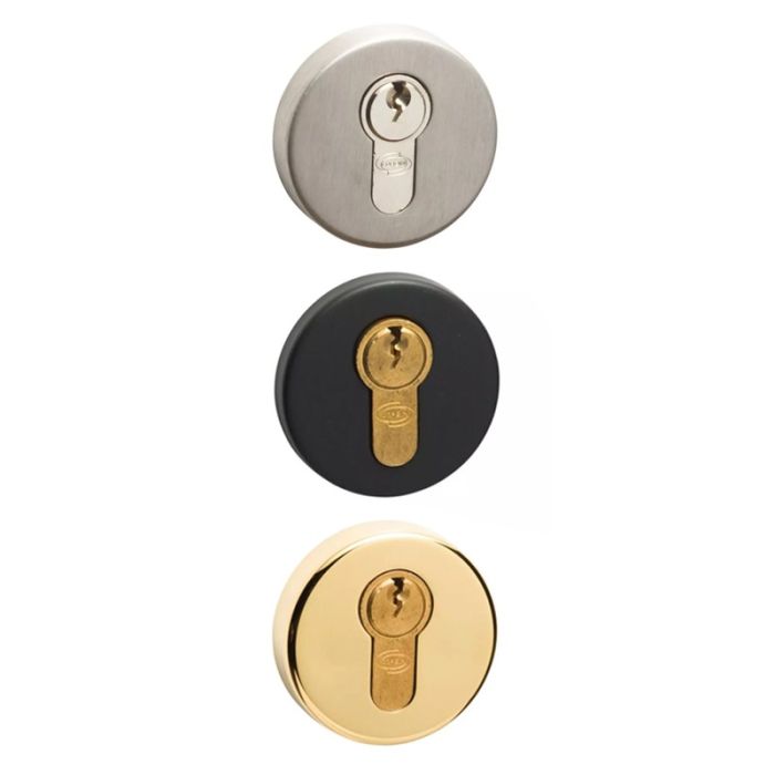 Weekamp Cilinderrozet Rond PVD HR