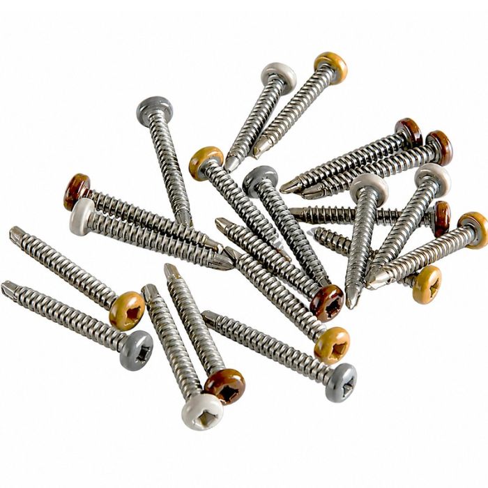 WEO RVS Schroef 4,2 x 32 mm - T20 - Gekleurd - 200 stuks Hoofdafbeelding HR