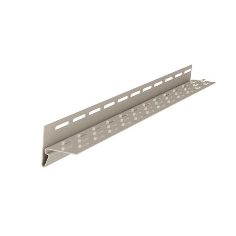 Fronto Ventilatieprofiel - 3050 mm - Grijs (bestelnr. 0806)