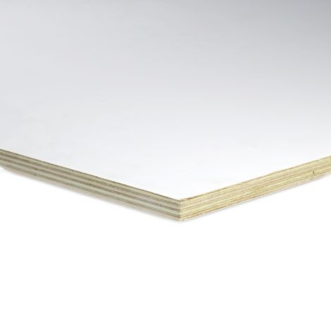 Interprime Multiplex Populieren 2-zijdig wit gegrond 2500x1220x18 mm