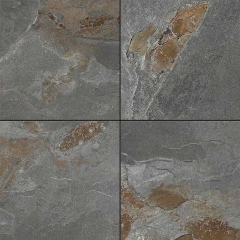 Keramische tegels DUE 80x80x2 cm Varese Antracite - 0,64 m² (4000177)