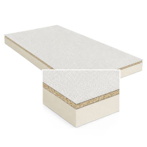 PIR + Agnes Plafondplaat Stucco Wit - 1200x600x80+12 mm Rd:3.68 (=0,72 m²) Hoofdafbeelding